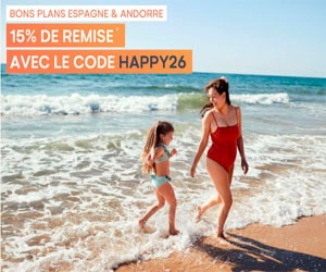 Code promo Vacances été 2026 : 15% de réduction sur les séjours en Espagne et Andorre