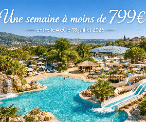 Bon plan Une semaine à moins de 799€ entre le 4 et le 18 juillet 2026